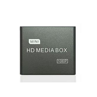 OEM Reproductor Multimedia Full Hd 1080p, Caja Multimedia Con Av, Usb, Mmc, Mkv, H.264 Y Enchufe Europeo