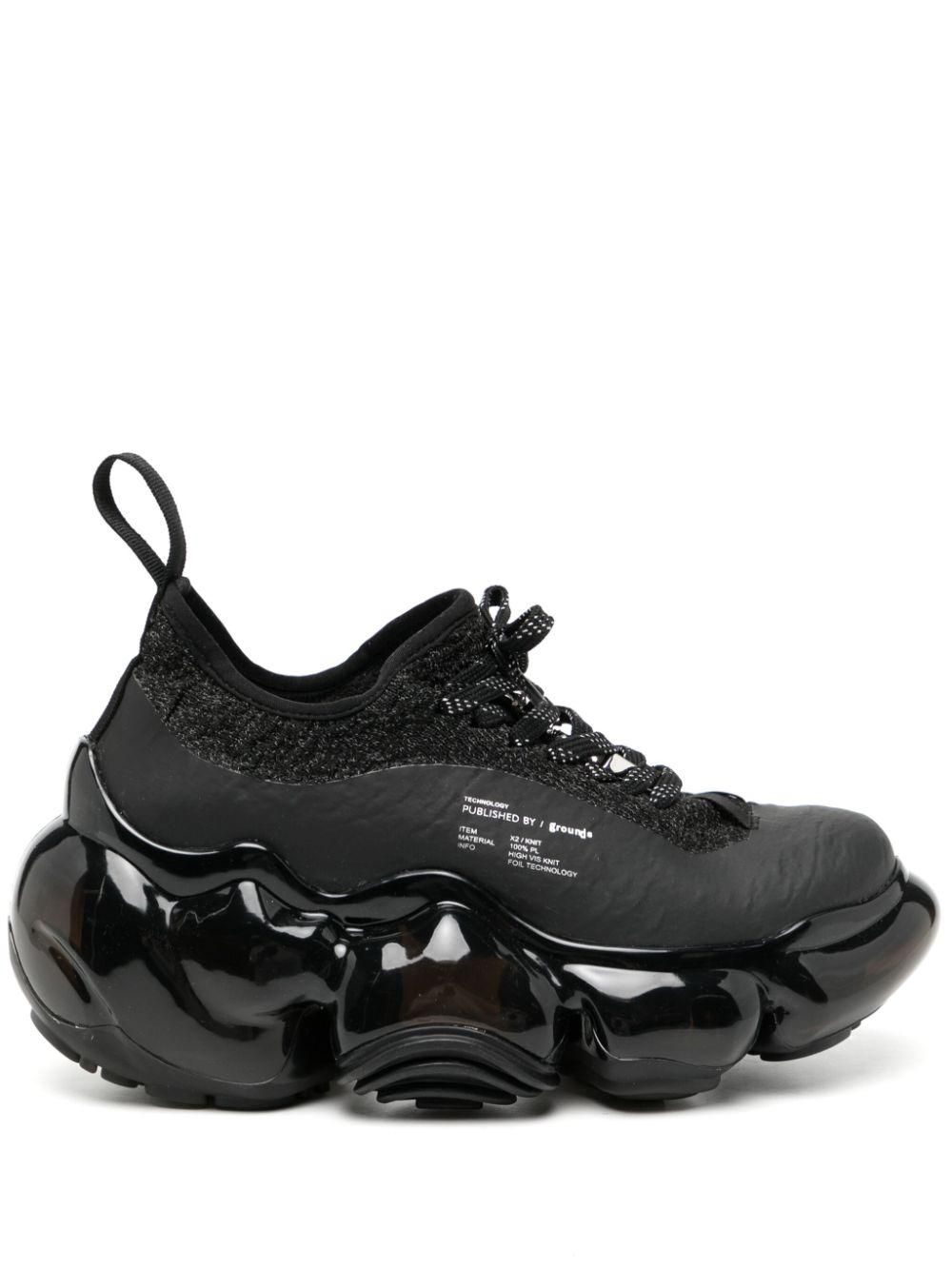 grounds Moopie Coupe sneakers - men - Resin/Fabric/Fabric