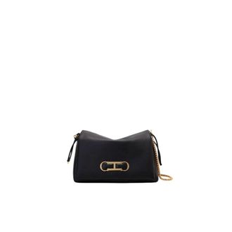 Carolina Herrera Tassen, Dames, Zwart, ONE Size, Leer, Zachte Insignia Leren Tas
