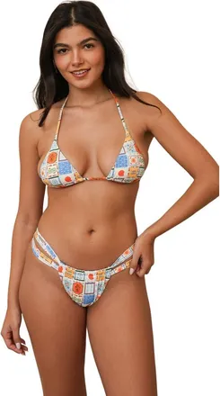 Dippin' Daisy's Swimwear Serenade Cheeky Bikini Bottom in Solana at Nordstrom, Size X-Small
