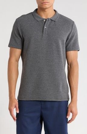 WESTZEROONE Rick Short Sleeve Polo in Cool Grey at Nordstrom Rack, Size X-Large