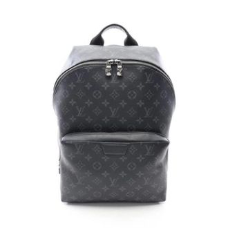 Louis Vuitton Pre-owned Monogram Eclipse Rugzak - Heren - Pre-owned - Zwart - Maat: ONE Size Leer