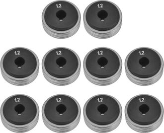 OEM Wire Feed Roller - 1.0 Mm And 1.2 Mm Groove Width - 40 Mm Outer Diameter - 10 Mm Inner Diameter - 20 Mm Width - For Gmaw Wire Feeders - 10 Pcs