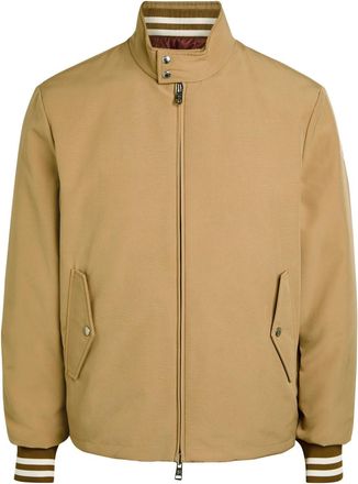 Moncler Reversible Padded Woven Bomber Jacket - Beige - 3 (UK40 / L)