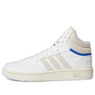 adidas Hoops 3.0 Mid Chalk White Royal GZ1345