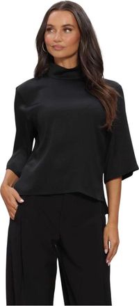 Drykorn Dames, Blouses & Shirts, Zwart, Maat: XS