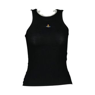 Vivienne Westwood 90s Tank Top - female - Vivienne Westwood - Sleeveless Tops - Black - L - Tops