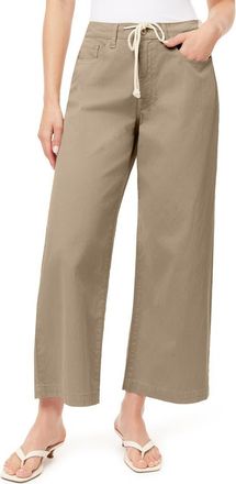 Kensie Kaya Drawstring Wide Leg Denim Pants in Camouflage at Nordstrom Rack, Size 10