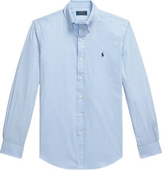 Polo Ralph Lauren Camicia a righe a maniche lunghe - Blu