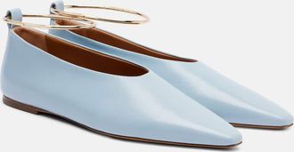 Jil Sander Leather ballet flats