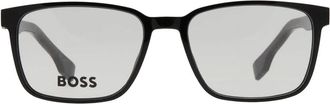HUGO BOSS Demo Square Mens Eyeglasses BOSS 1578 0807 55