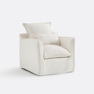 La Redoute Interieurs Fauteuil van m&ecirc;lee polyester, Odna