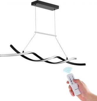 OEM Moderne Kronleuchter-leuchten, 24 W, Dimmbare Led-pendelleuchte Mit Fernbedienung, Silikon-lampenschirm, Einstellbare Farbtemperatur 3000 K-6000 K, De