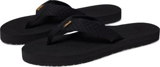 Teva Mush 2 WS, Womens Thong Sandals, Black (Fronds Black), 10 B(M) UK