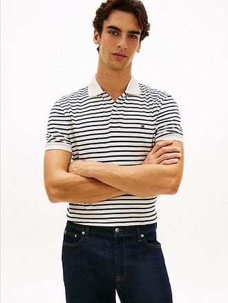 Tommy Hilfiger Regular Fit Fluid Cotton Polo Shirt