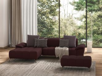 Sit&more Ecksofa »Cool L-Form« wahlweise mit Kopfteilverstellung und Vorziehsitz, motorisch