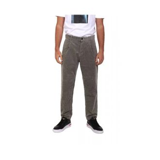 HUGO BOSS Heren, Broeken, Groen, Maat: W32 Leer