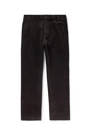 Nn.07 Paw 50004 Straight-Leg Organic Cotton-Corduroy Trousers
