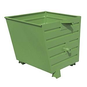 Bauer Volquete Apilable Capacidad 0,55 M&sup3; Verde Reseda Ral 6011