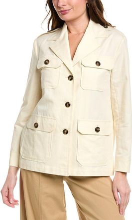 Max Mara Bacca Linen-Blend Jacket