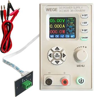 OEM M&oacute;dulo De Carga De Fuente De Alimentaci&oacute;n De Cc Ajustable Con Control Digital De Voltaje Constante Buck-boost Wz3605 De 36 V (d)