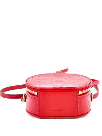 Louis Vuitton Mini Boite Chapeau Bag Monogram Vernis crossbody bag - Rosso