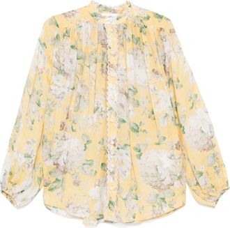 Zimmermann Acacia Printed Blouse