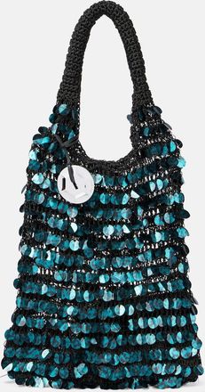 J.W.Anderson Borsa in mesh con paillettes