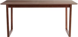 Miliboo Mesa Extensible Rectangular De Nogal 160-240 Cm Laho