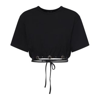 Pinko T-Shirts, female, Black, Size: XS T-Shirt