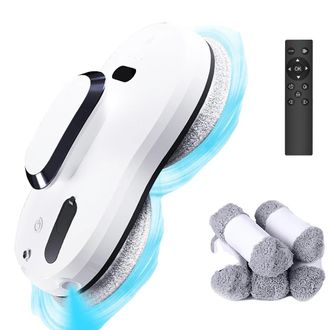 OEM Robot Limpiacristales, Pulverizaci&oacute;n Autom&aacute;tica, Mando A Distancia, Blanco