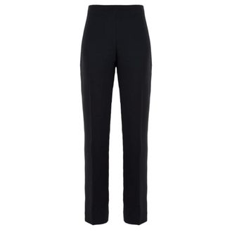 Aspesi Broeken, Dames, Zwart, M, Katoen, Slim-fit broek