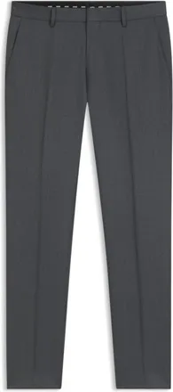 BOSS ONE Slim-fit pants in virgin-wool serge