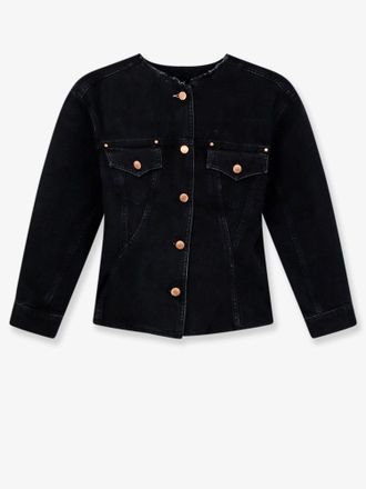 3x1 Giubbino Pick Dumbo in black denim - 3X1 - gender_Woman