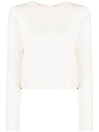 Lisa Yang The Ida cashmere jumper - White