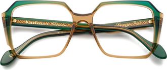 Kàdor Occhiali oversize Lizzy - Verde