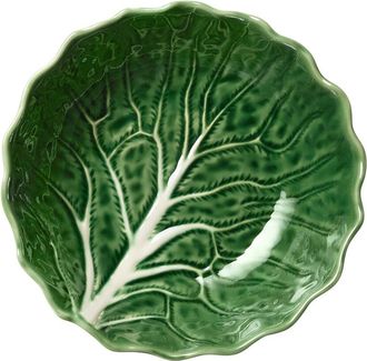 Certified International Set Of 4 Le Jardin Cabbage 3-D Soup Bowl