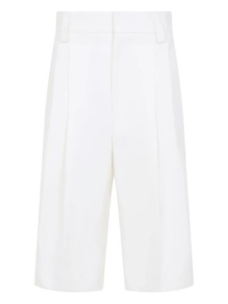 Carven pleated shorts - White