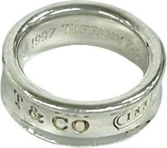 Tiffany & Co. Silver Silver 925 Band Ring (Pre-Owned)