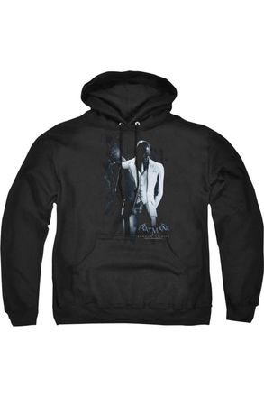 Gildan Batman Arkham Origins Black Mask Adult Pull Over Hoodie / Hooded Sweatshirt