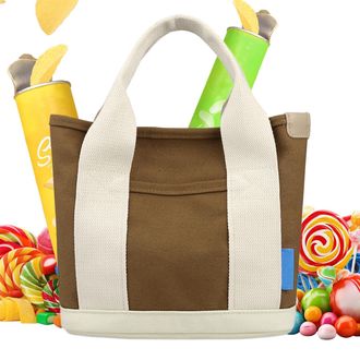 Generic Women Winter Canvas Bag | Large Capacity Adjustable Multi-Compartment Purse,Canvas Purse Bag,for Friends Adults Men Women Short Trips Traveling Dating