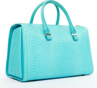 Victoria Beckham Seven Satchel scaled leather bag