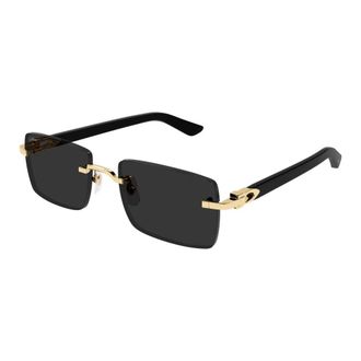 Cartier Sunglasses, male, Yellow, Size: 57 MM Ct0579S Sunglasses