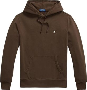 Polo Ralph Lauren Felpa a maniche lunghe con cappuccio - Marrone