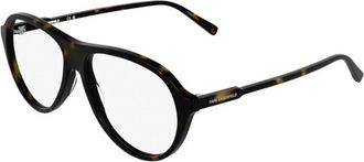 Karl Lagerfeld Pilot Frame - unisex - Brillen - Bruin - 55 MM - Accessoires