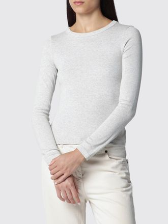 Flore Flore T-shirt slim fit in cotone biologico a maniche lunghe