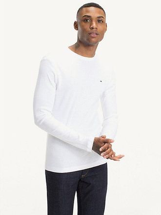 Tommy Hilfiger Camiseta de manga larga con corte slim