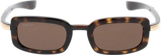 Gucci Zonnebril - unisex - Zonnebrillen - Bruin - ONE Size - Accessoires