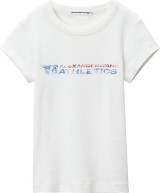 Alexander Wang T-shirt con stampa - Bianco