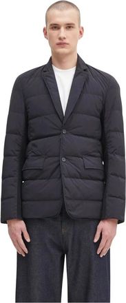 Paul Smith Donsjassen - Heren - Gewatteerde jassen - Blauw - XL - Leer - Jassen